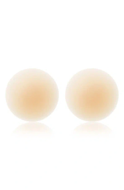 Shop Nood No-show Reusable Round Nipple Covers In No.3 Buff