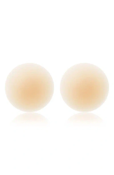 Nood No-show Reusable Round Nipple Covers In No.3 Buff