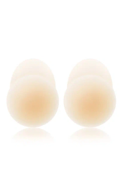 Nood No-show Extra Lift Reusable Nipple Covers In No.3 Buff