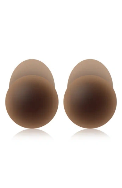 Shop Nood No-show Extra Lift Reusable Nipple Covers In No.9 Coffee