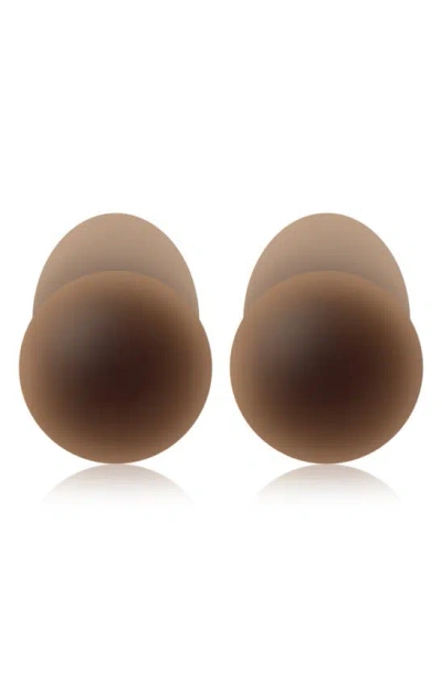 Nood No-show Extra Lift Reusable Nipple Covers In No.9 Coffee