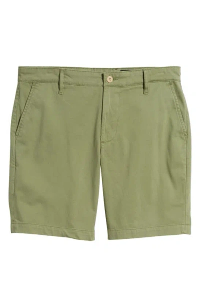 Shop Ag Wanderer 8.5-inch Stretch Cotton Chino Shorts In Bonsai Tree