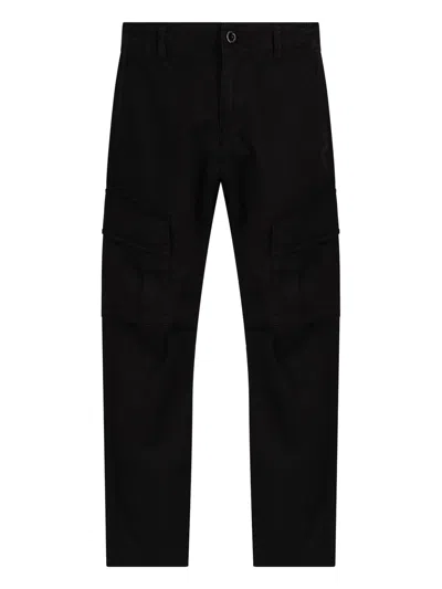 Shop C.p. Company Trousers In Black