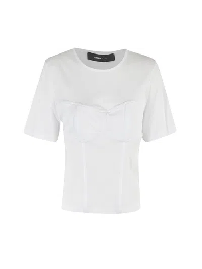 Shop Federica Tosi White T-shirt