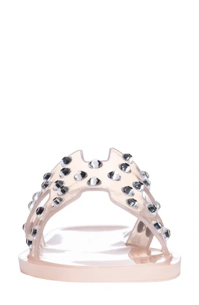 Chinese Laundry Transparent Slide Sandal In Pink Vinyl