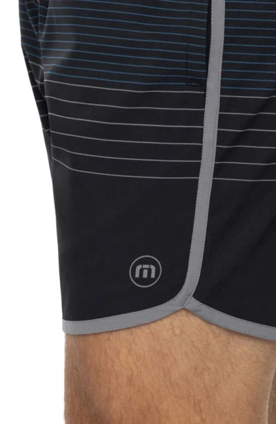 Travis Mathew Go Time 3.0 Stretch Performance Shorts In Black