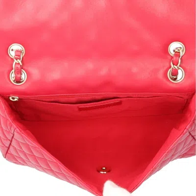 Pre-owned Chanel Timeless Red Suede Shoulder Bag ()