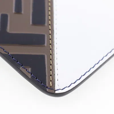 Pre-owned Fendi Mania Multicolour Leather Clutch Bag ()