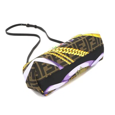 Shop Fendi Multicolour Silk Shoulder Bag ()