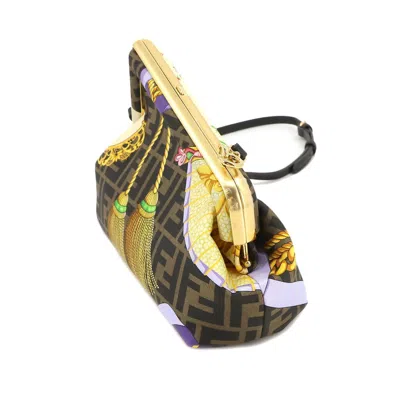 Shop Fendi Multicolour Silk Shoulder Bag ()