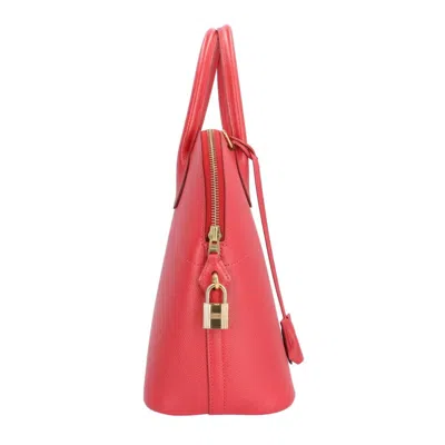 Shop Hermes Hermès Bolide Red Leather Shoulder Bag ()