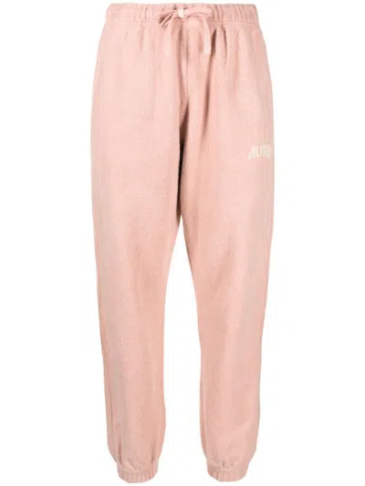 Shop Autry Trousers In Apparel Rose