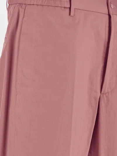 Shop Tagliatore Classic Trouser In Pink