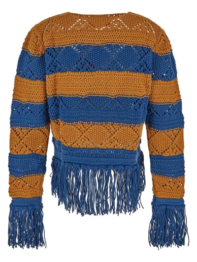 Shop La Doublej Striped Knit In Multicolor