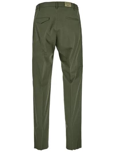 Shop Tagliatore Classic Trouser In Green