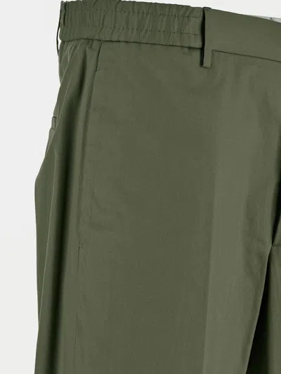 Shop Tagliatore Classic Trouser In Green