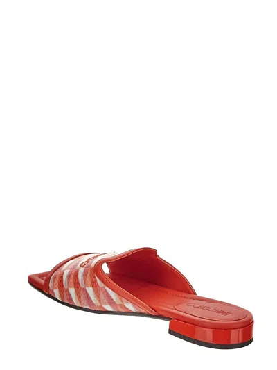 Shop Jimmy Choo Nako Flat Sandals In Multicolor