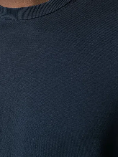 Shop Aspesi Suéter Cuello Redondo - Azul Oscuro In Dark Blue