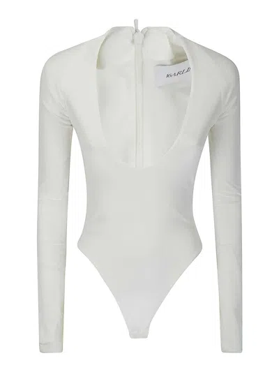 Shop 16arlington Valon Bodysuit In White