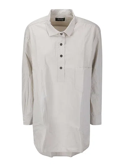Shop Bergfabel Tania Shirt In Grey
