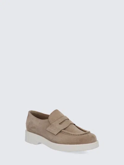 Shop Church's Loafers In Suede In Camel