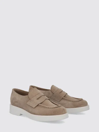 Shop Church's Loafers In Suede In Camel
