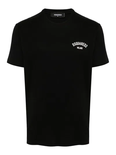 Shop Dsquared2 Camiseta - Negro In Black