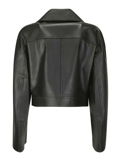Shop Desa 1972 Leather Perfecto Jacket In Black