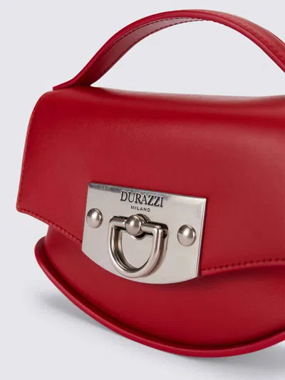 Shop Durazzi Milano Saddle Mini Bag In Red