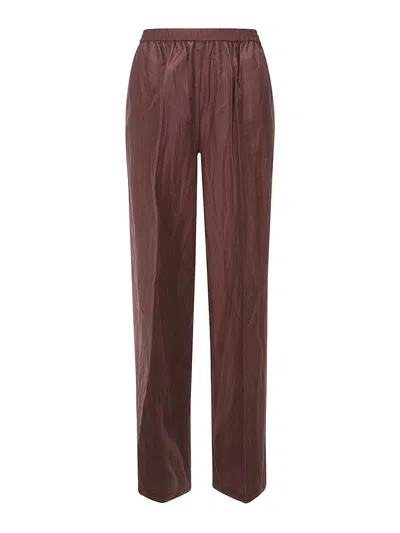 Shop Forte Forte Brown Trousers
