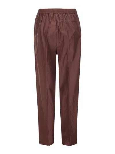 Shop Forte Forte Brown Trousers