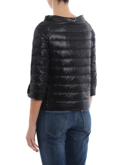 Shop Herno Chaqueta Alcochada - Elsa-iconico In Black