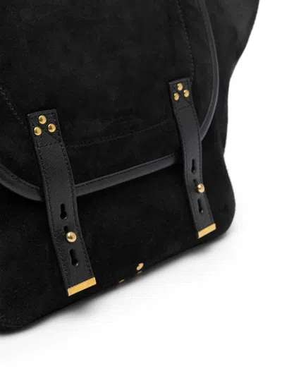 Shop Jérôme Dreyfuss Stan Panier M Leather Tote Bag In Black