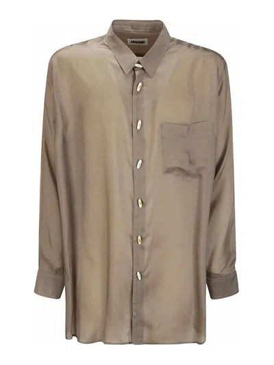 Shop Magliano Camisa - Beis In Beige