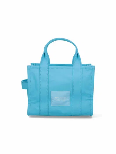 Marc Jacobs Compact Tote With Detachable Strap In Blue