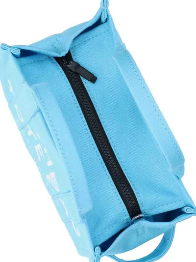 Marc Jacobs Compact Tote With Detachable Strap In Blue