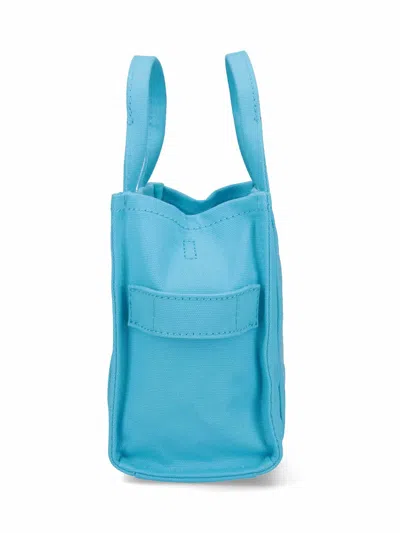 Marc Jacobs Compact Tote With Detachable Strap In Blue