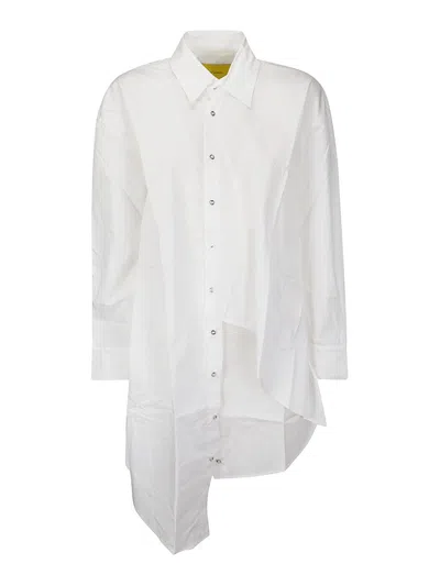 Shop Marques' Almeida Vestido Corto - Blanco In White