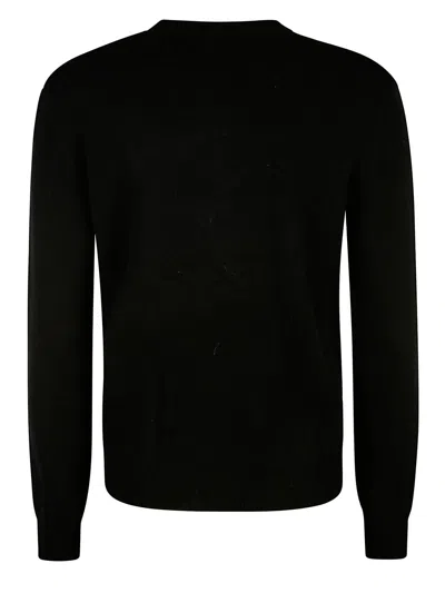 Shop Mc2 Saint Barth Wool Pullover In Black