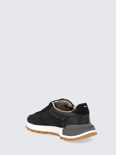 Shop Maison Margiela Sneakers In Technical Fabric In Black