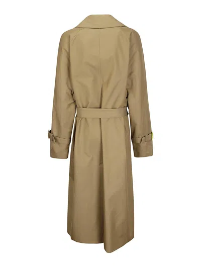 Shop Made In Tomboy Heavy Cotton Trench Coat In Camel