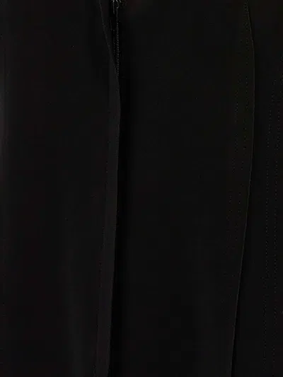Shop Norma Kamali Stretch Fabric Vest In Black