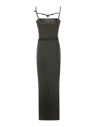 Shop Ottolinger Vestido Largo - Negro In Black