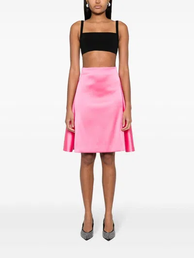 Shop P.a.r.o.s.h Papavero Balloon Skirt In Pink