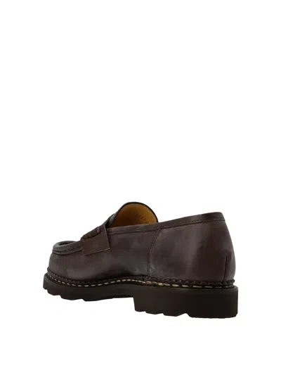 Shop Paraboot Remis Loafers In Brown