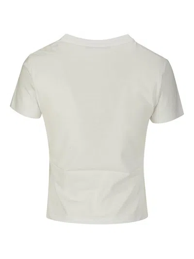 Shop Ssheena Crew Neck T-shirt In White
