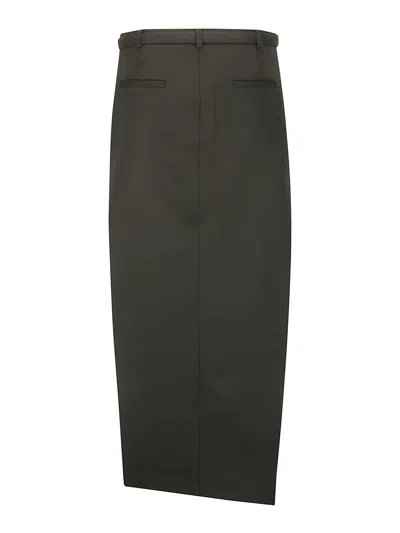 Shop Ssheena Long Skirt In Black