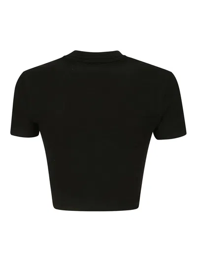 Shop Ssheena Crew Neck T-shirt In Black