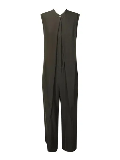 Shop Stefano Mortari Sleeveless Jumpsuit In Black