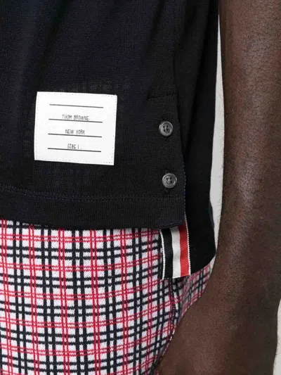 Thom Browne Sweaters In Dark Blue
